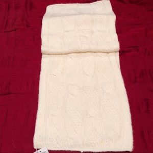 Lands End Cable Knit Scarf